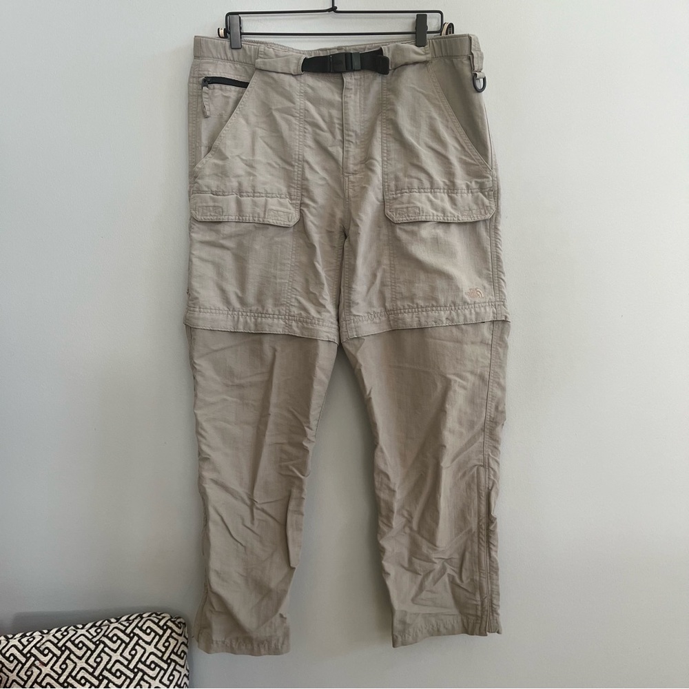 North Face Men’s Utility Convertible Tear Away Nylon Pants Size Large Gorpcore